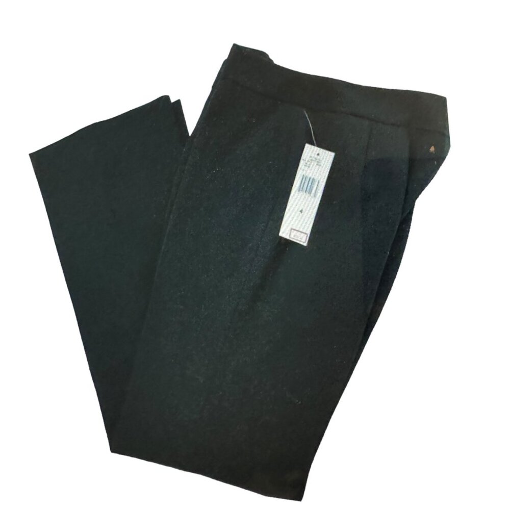 Jones NY Collection Heritage Pants Womens 4 Gray Lined Flat Career 31x33 NWT $99